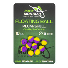 Плавающая насадка Floating Ball 5mm Слива/Ракушка "Plum/Shell"