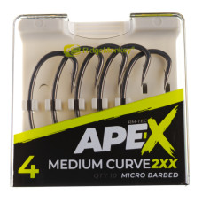 Гачок короповий RidgeMonkey Ape-X Medium Curve 2XX Barbed size 4