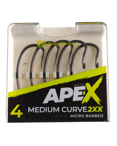 Гачок короповий RidgeMonkey Ape-X Medium Curve 2XX Barbed size 4