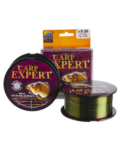 Карповая Леска Carp Expert Multicolor Boilie 0,30 300m
