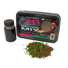 Пелетс Carptronik Method mix Multi Box, 400g (Ліквід Мегаспайс-GLM 100g)