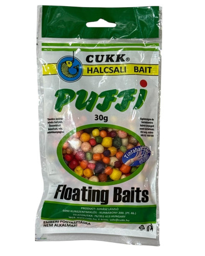 Воздушное тесто Cukk Puffi MIX Mini+Midi Кальмар 30g