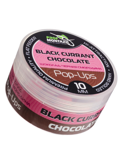 Бойли POP UPS Профмонтаж  ⁇  Шоколад чорна смородина  ⁇  10 mm