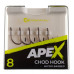Крючок карповый RidgeMonkey Ape-X Chod Barbed size 8