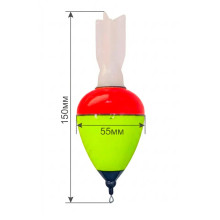 Світлодіодний поплавок Molitrix «Парадичка» Green/Red для ловлі товстолоба