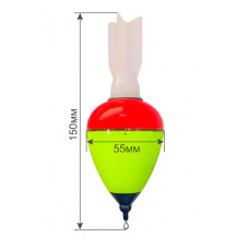 Світлодіодний поплавок Molitrix «Парадичка» Green/Red для ловлі товстолоба