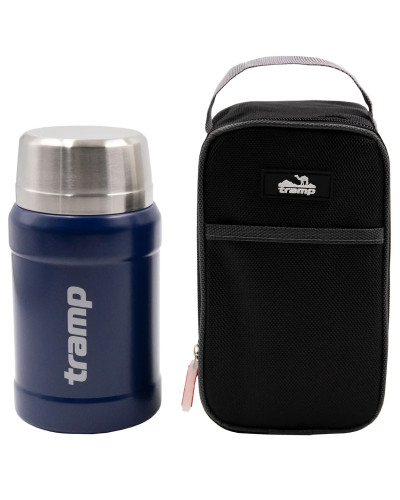 Пищевой термос Tramp TRC-132 с широким горлом 0.80 л ц:Blue — фото 4