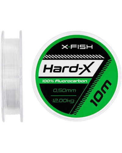 Флюорокарбон X-Fish Hard-X 10m 0,50mm 12,00kg