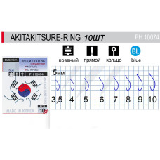 Гачок Provokator Akitakitsune-ring /Лящ, плоскирка, плітка / № 4