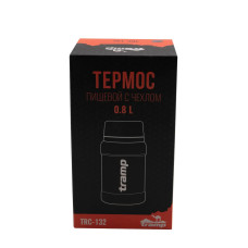 Пищевой термос Tramp TRC-132 с широким горлом 0.80 л ц:Black