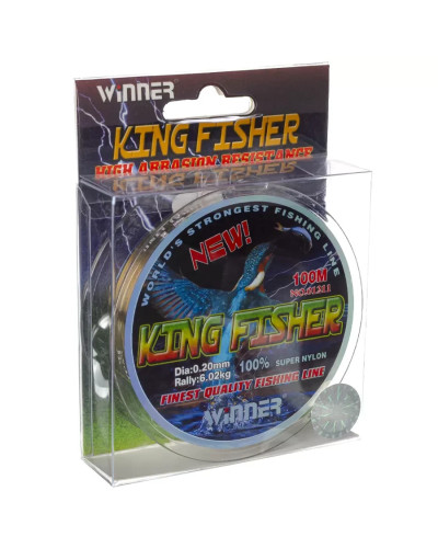 Волосінь winner Кingfisher 0,20mm 100m
