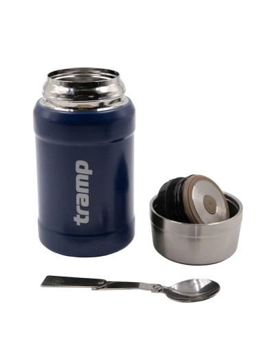 Пищевой термос Tramp TRC-132 с широким горлом 0.80 л ц:Blue