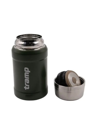 Пищевой термос Tramp TRC-132 с широким горлом 0.80 л ц:Olive — фото 3
