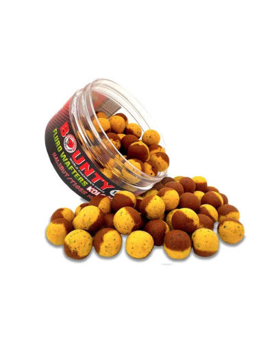 Бойли Bounty Fluro-вафтерс Kolobok - Halibut / Tiger Nut (палтус / тигровий горіх) 10мм