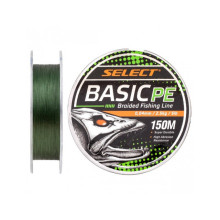 Шнур Select Basic PE 150m (темн-зел.) 0.22mm 30lb/13.6kg