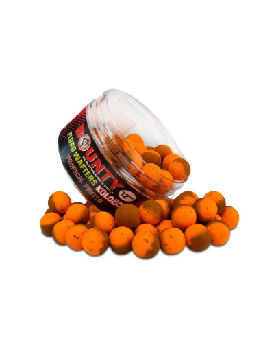 Бойлы Bounty Fluro-вафтерс Kolobok - Tropical Fruits (тропические фрукты) 10мм