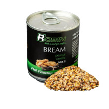 MIX-9 зерен ROBIN Лещ Арахис-Ваниль 200 ml. ж/б