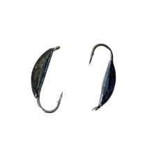 Мормишка вольфрам Cупер Банан кр. No 14 2,5mm 0,3g Нікель (5шт\уп)