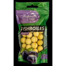 Бойли тонучі Dolpin 16 mm Слива 100g