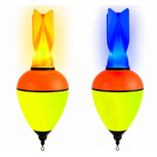 Світлодіодний поплавок Molitrix «Парадичка» Yellow/Blue для ловлі товстолоба
