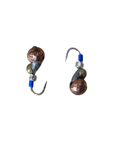 Мормышка вольфрамовая Муравей гранёный, крючок №16 0,7g Cuper+Gold (5шт\уп)