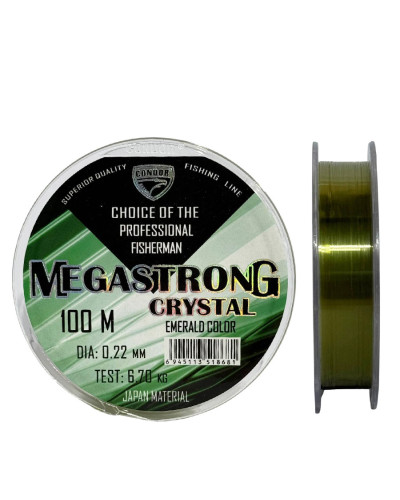 Волосінь Condor Megastrong Crystal 100m 0.22mm