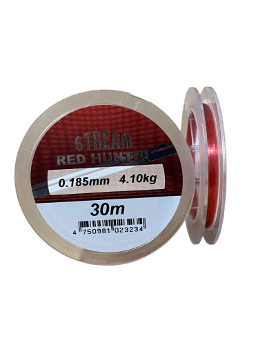 Леска зимняя Stream Red Hunter 0.185mm 4,10kg