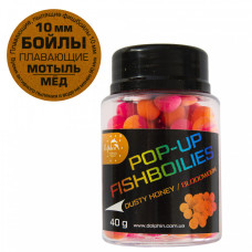 Бойли Dolphin Pop-up мед/мотиль 10mm 40g