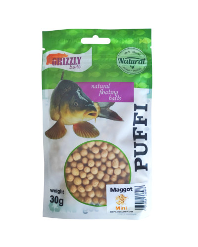 Воздушное тесто Grizzly baits Опарыш mini 30g