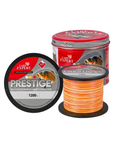 Волосінь коропова Carp Expert Prestige Multicolor Teflon Coated 0,25mm 1200m