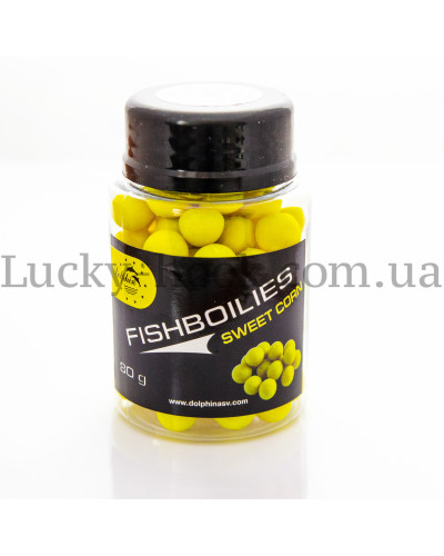 Бойли тонучі Dolpin 10 mm Солодка Кукурудза 80g