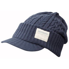 Шапка Shimano Knit Watch with brim Regular Size к:indigo