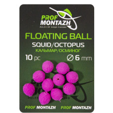 Плаваюча насадка Floating Ball 6mm Кальмар/Восьминіг "Squid/Octopus"