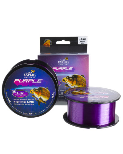 Леска карповая Carp Expert UV Purple 0,40mm 300m