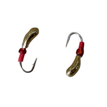 Мормышка вольфрам Чесночинка кр.№20 0,2g Gold (5шт\уп)