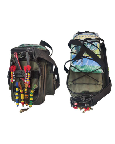 Сумка рыбацкая Lures & Rigs 47х22х22см — фото 2