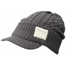 Шапка Shimano Knit Watch with brim Regular Size к:charcoal