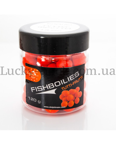 Бойли тонучі Dolpin 14 mm Тутті-Фрутті 120g