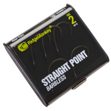 Крючок карповый RidgeMonkey RM-Tec Straight Point Barbless size 2