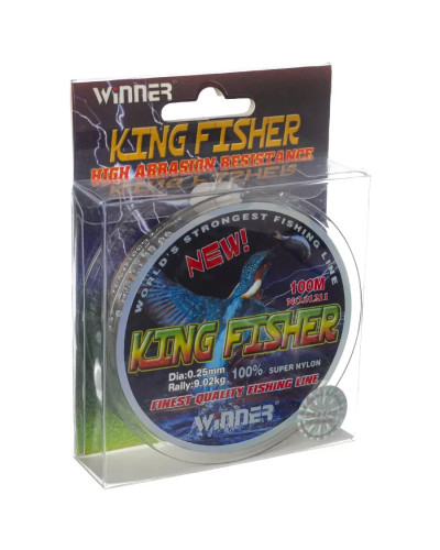 Волосінь winner Кingfisher 0,25mm 100m