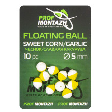 Плаваюча насадка Floating Ball 5mm Часник/Солодка Кукурудза "Sweet corn/Garlic"
