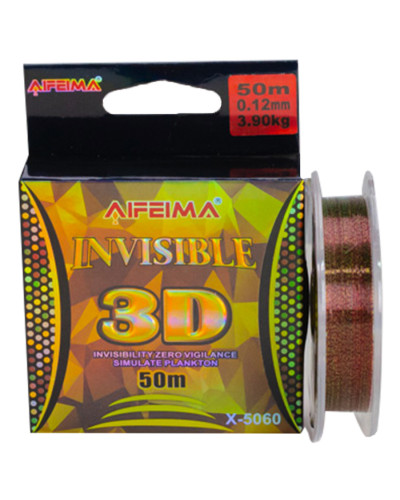 Волосінь 3D Feima Invisible 50m 3.90kg 0.12mm