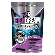 Прикормка Fish Dream Premium "Універсал чорна плотва " 1kg