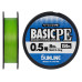 Шнур Sunline Basic PE 150m (Light Green) #0.5/0.121mm 8lb/3.3kg