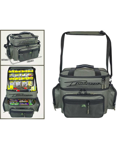 Рибальська двоярусна сумка Dominator 42×30×28 см