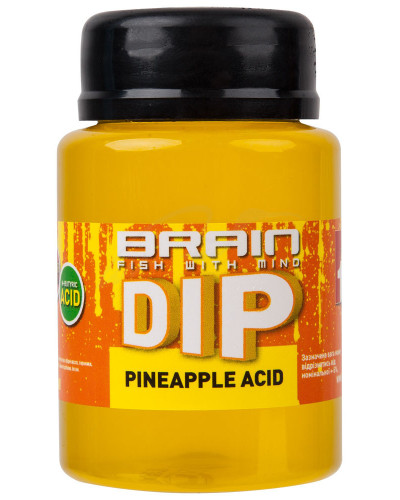 Дип для бойлів Brain F1 Pineapple Acid (ананас) 100m