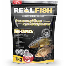 Прикормка RealFish "Лин-карась Червоний хробак" 1kg