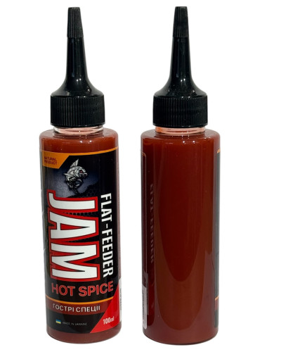 Аттрактант Flat-feeder jam Carptronik Hot Spice (Острые специи) 100ml