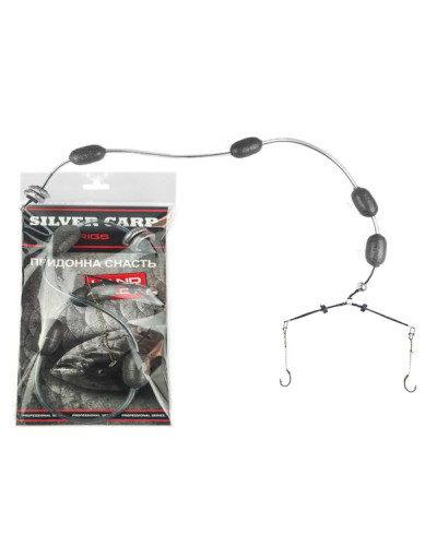 Монтаж донний на товстолоба Silver Carp 2 гачка