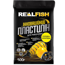 Пластилін RealFish "Кукурудза" 500g
